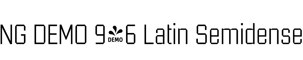  DEMO 946 Latin Semidense 1 Regular