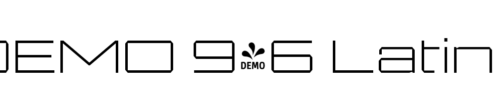  DEMO 946 Latin XWide 1 Regular