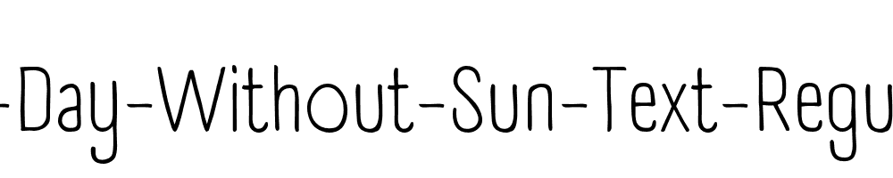 A-Day-Without-Sun-Text-Regular