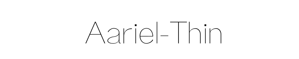 Aariel-Thin