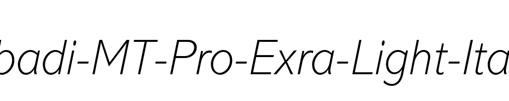 Abadi-MT-Pro-Exra-Light-Italic