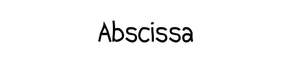 Abscissa