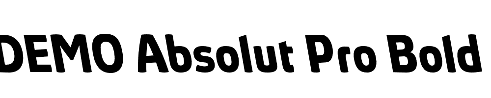 FSP DEMO Absolut Pro Bold Italic