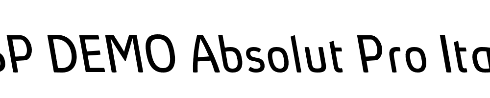 FSP DEMO Absolut Pro Italic