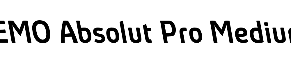 FSP DEMO Absolut Pro Medium Italic