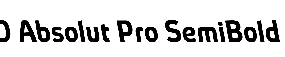 FSP DEMO Absolut Pro SemiBold Bold Italic