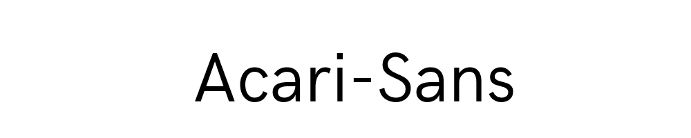 Acari-Sans