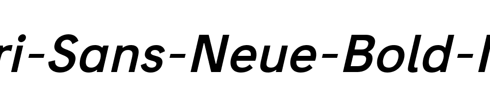 Acari-Sans-Neue-Bold-Italic