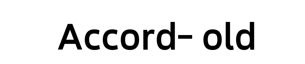 Accord-Bold