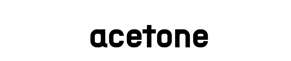 Acetone