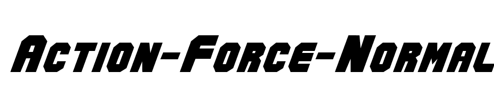 Action-Force-Normal