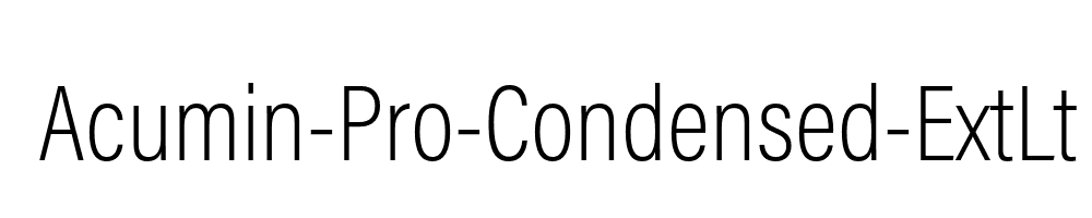 Acumin-Pro-Condensed-ExtLt