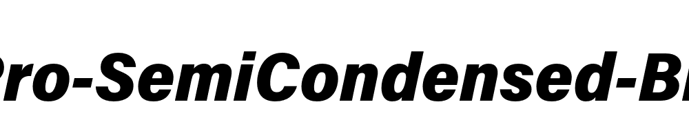 Acumin-Pro-SemiCondensed-Black-Italic