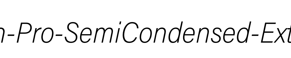 Acumin-Pro-SemiCondensed-ExtLt-Italic