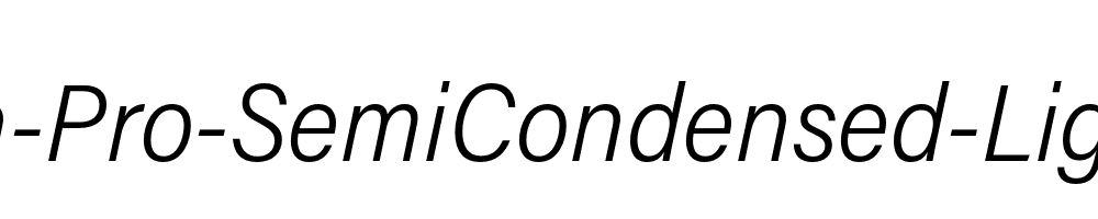 Acumin-Pro-SemiCondensed-Light-Italic