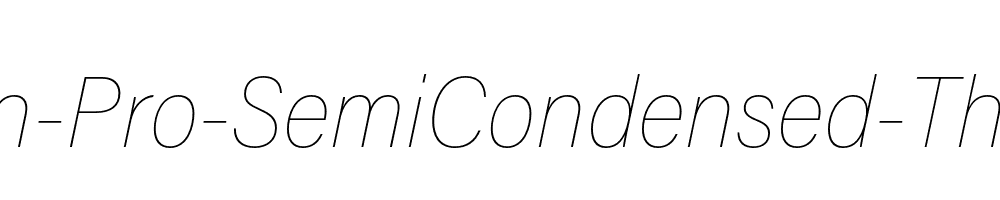 Acumin-Pro-SemiCondensed-Thin-Italic