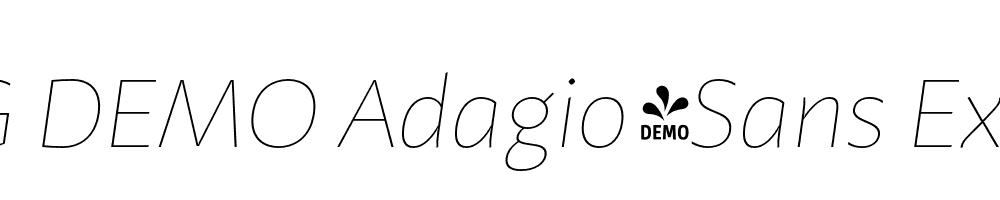  DEMO Adagio_Sans ExtraLight Italic