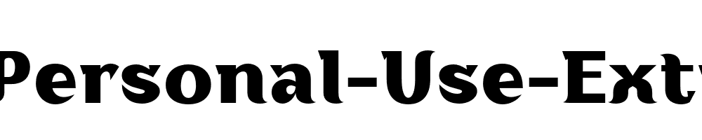 Adahi-Personal-Use-Extra-Bold