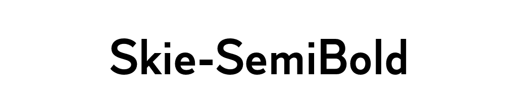 Skie-SemiBold