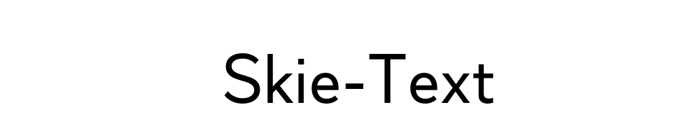 Skie-Text