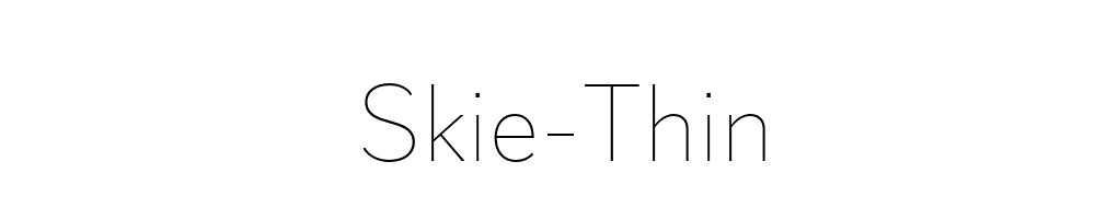 Skie-Thin