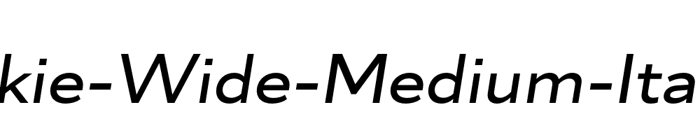 Skie-Wide-Medium-Italic