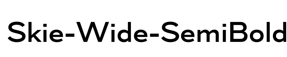 Skie-Wide-SemiBold