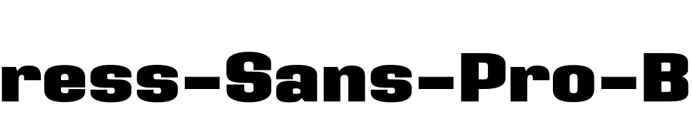 Address-Sans-Pro-Black