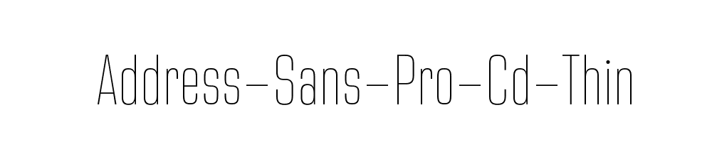 Address-Sans-Pro-Cd-Thin