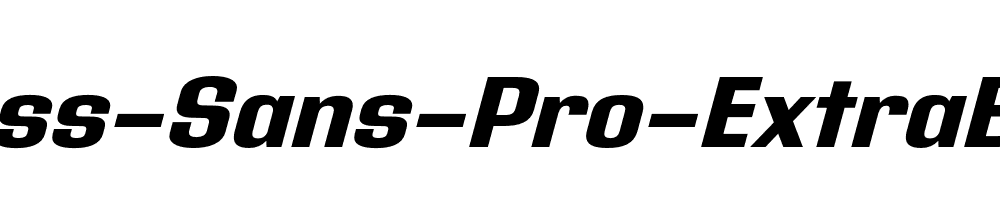 Address-Sans-Pro-ExtraBold-It