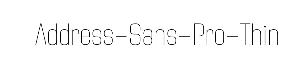 Address-Sans-Pro-Thin