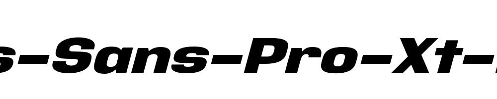 Address-Sans-Pro-Xt-Black-It