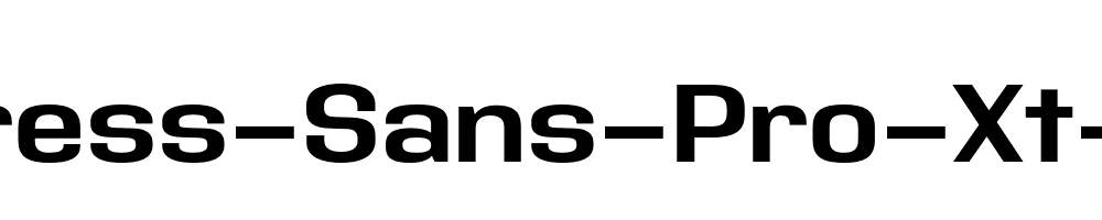 Address-Sans-Pro-Xt-Bold