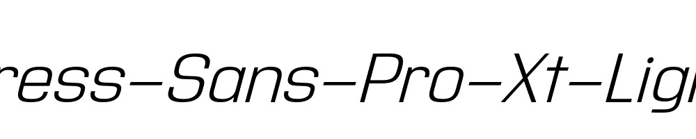 Address-Sans-Pro-Xt-Light-It