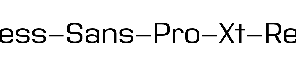 Address-Sans-Pro-Xt-Regular