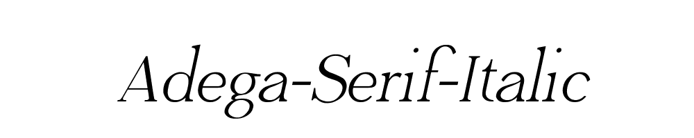 Adega-Serif-Italic