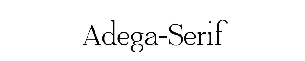 Adega-Serif