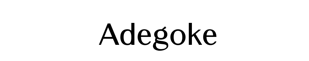 Adegoke