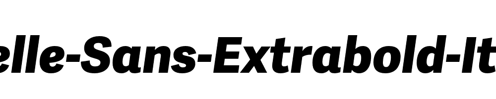 Adelle-Sans-Extrabold-Italic