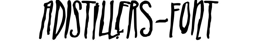 ADIstiLleRS-Font