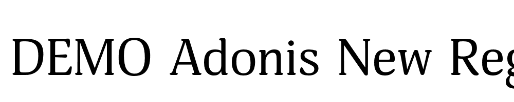 FSP DEMO Adonis New Regular