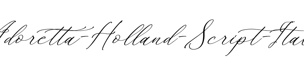 Adoretta-Holland-Script-Italic