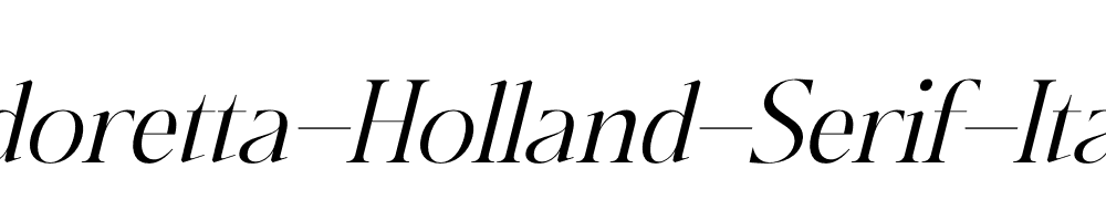 Adoretta-Holland-Serif-Italic