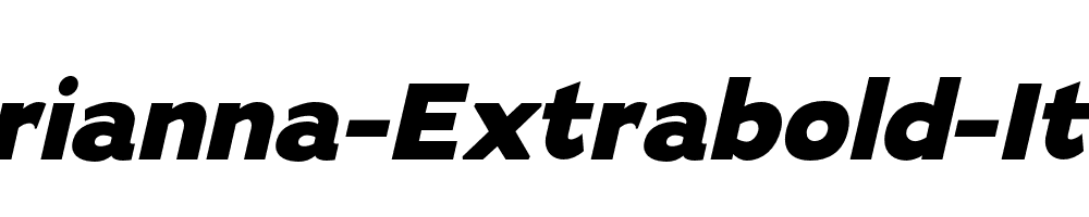 Adrianna-Extrabold-Italic