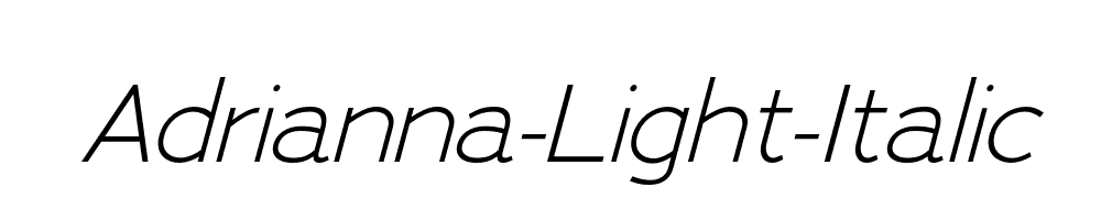 Adrianna-Light-Italic