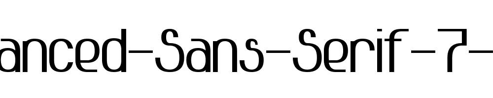 Advanced-Sans-Serif-7-Bold