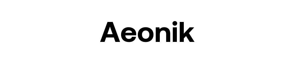 Aeonik