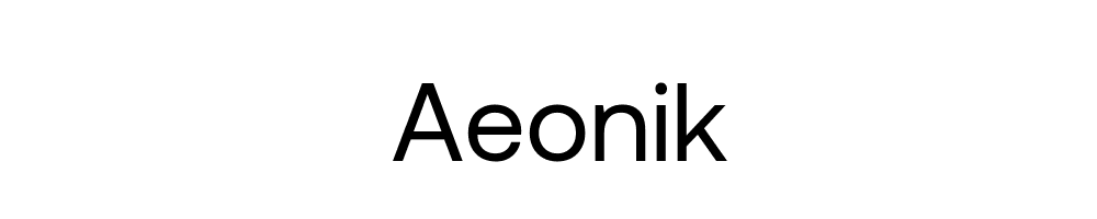 Aeonik