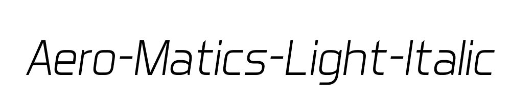 Aero-Matics-Light-Italic