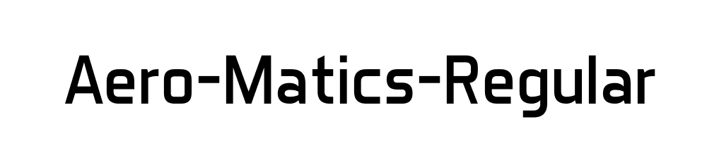 Aero-Matics-Regular